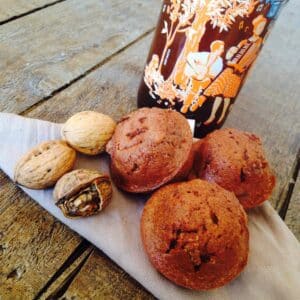 Muffins à la farine de chataigne