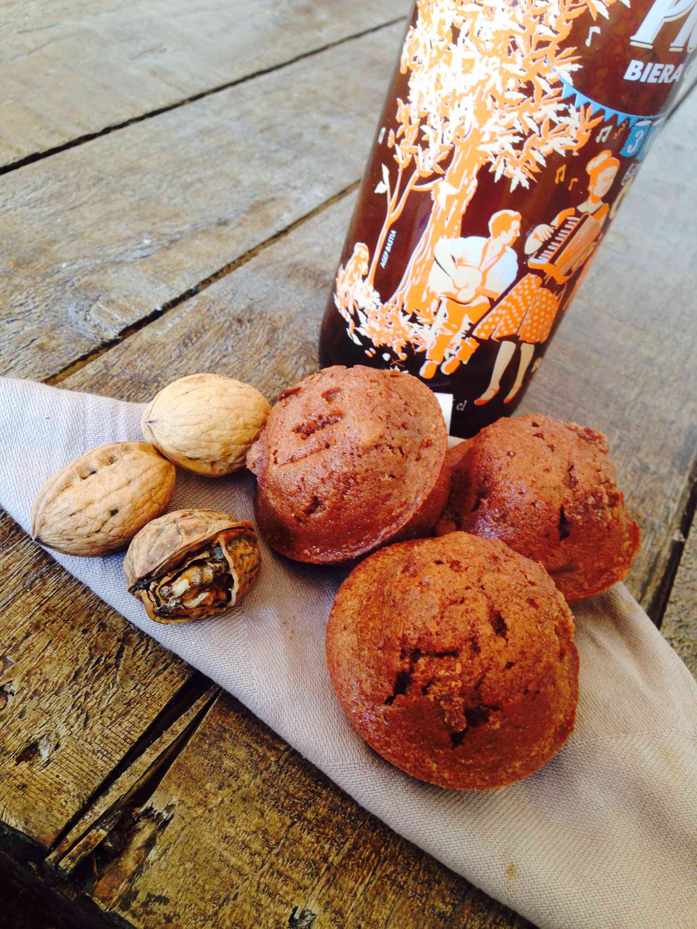 Muffins à la farine de chataigne