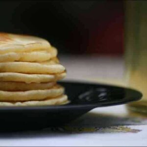 Pancakes à la farine de châtaignes