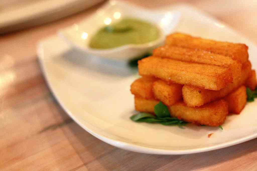 Polenta à la farine de Châtaigne