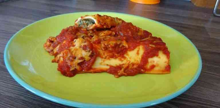 Cannelloni Brousse – menthe « Pâtes Colomba »